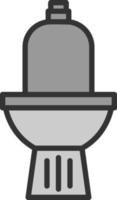 Toilet Vector Icon Design