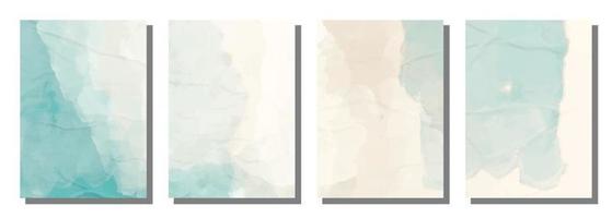 Abstract watercolor brush background. Set background. vector