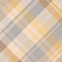 Tartan or plaid pastel color pattern. vector