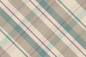 Tartan or plaid pastel color pattern. vector