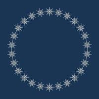 Beautiful winter background with snowflakes is a great design for any purpose. Abstract design vector