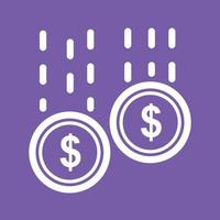 Investment Line Color Background Icon vector
