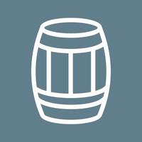 Barrel Line Color Background Icon vector