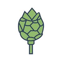 Artichoke Vector Icon