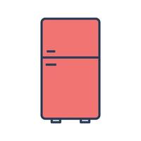 Refrigerator Vector Icon