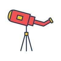 Telescope Vector Icon