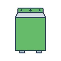 Washing Machine Vector Icon