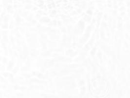 Defocus blurred transparent white colored clear calm water surface texture with splashes and bubbles. Trendy abstract nature background. Water waves in sunlight with copy space. White water shine art. photo