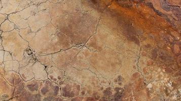 cracked and rusty concrete cement texture background photo