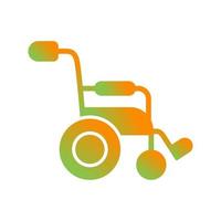 Wheel Chair Vector Icon