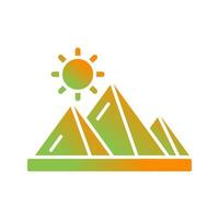 Pyramid Vector Icon