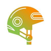 icono de vector de casco