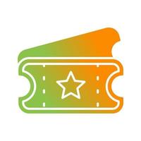 Ticket Vector Icon