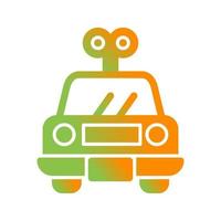 icono de vector de juguete de coche