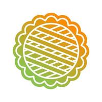 Apple Pie Vector Icon