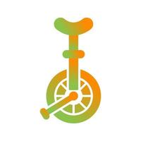 Unicycle Vector Icon