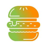 icono de vector de hamburguesa