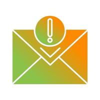 Urgent Mail Vector Icon