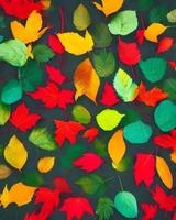 Colorful Leaves Photography photo