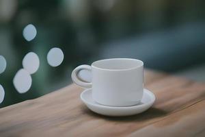 White Coffee Mug photo