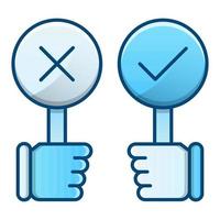 debate icon, suitable for a wide range of digital creative projects. Happy creating. vector