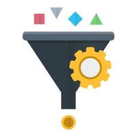 conversion optimization icon, suitable for a wide range of digital creative projects. Happy creating. vector