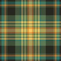 Plaid check pattern. Seamless fabric texture. Tartan textile print. vector