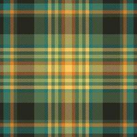 Plaid check pattern. Seamless fabric texture. Tartan textile print. vector