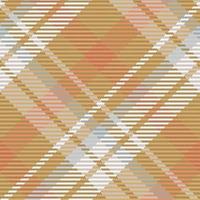 Seamless pattern of scottish tartan plaid. Repeatable background with check fabric texture. Vector backdrop striped textile print.