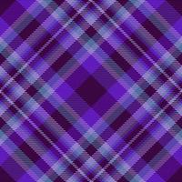 Seamless texture vector. Textile tartan fabric. Check plaid background pattern. vector