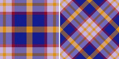 Pattern plaid seamless. Background textile texture. Check fabric vector tartan.