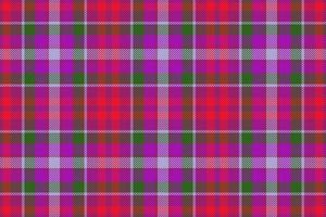 Background texture vector. Seamless textile check. Plaid tartan fabric pattern. vector