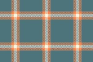 Plaid background, check seamless pattern in blue. Vector fabric texture for textile print, wrapping paper, gift card or wallpaper.