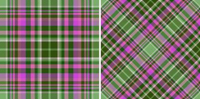 Pattern seamless tartan. Textile texture fabric. Background check plaid vector. vector