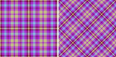 Background check seamless. Fabric tartan textile. Pattern texture plaid vector. vector