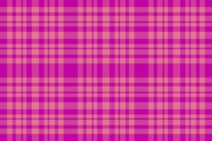 Tartan textile pattern. Vector check texture. Background fabric seamless plaid.