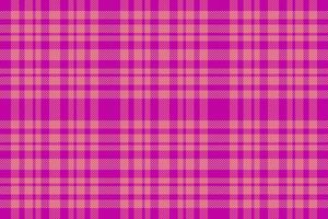 Tartan textile pattern. Vector check texture. Background fabric seamless plaid.