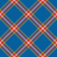 vector de patrón de cuadros sin costuras de tartán escocia. tela de fondo retro. textura geométrica cuadrada de color de verificación vintage para impresión textil, papel de regalo, tarjeta de regalo, diseño de papel tapiz.