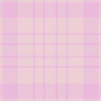 Plaid check pattern. Seamless fabric texture. Tartan textile print. vector