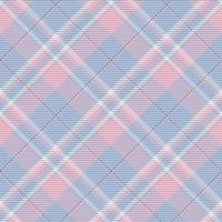 Plaid checkered tartan seamless pattern suitable for fashion textiles, graphics design. vector