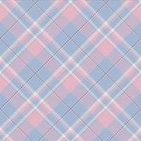 Plaid checkered tartan seamless pattern suitable for fashion textiles, graphics design. vector