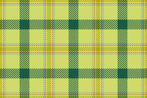 Seamless fabric background. Texture vector textile. Tartan plaid pattern check.