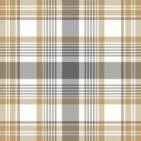 Plaid texture seamless. Background check fabric. Textile vector tartan pattern.