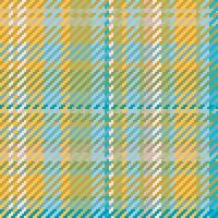 Seamless pattern of scottish tartan plaid. Repeatable background with check fabric texture. Vector backdrop striped textile print.