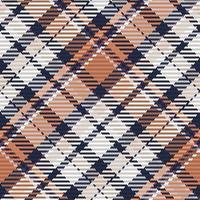 Seamless pattern of scottish tartan plaid. Repeatable background with check fabric texture. Vector backdrop striped textile print.