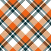 vector de patrón de cuadros sin costuras de tartán escocia. tela de fondo retro. textura geométrica cuadrada de color de verificación vintage para impresión textil, papel de regalo, tarjeta de regalo, diseño de papel tapiz.