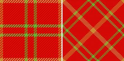 Pattern textile texture. Tartan check plaid. Seamless background fabric vector. vector