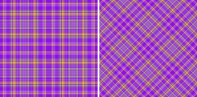 Background textile tartan. Seamless fabric pattern. Vector check plaid texture.