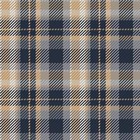 Seamless pattern of scottish tartan plaid. Repeatable background with check fabric texture. Vector backdrop striped textile print.