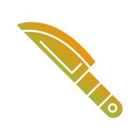 icono de vector de cuchillo